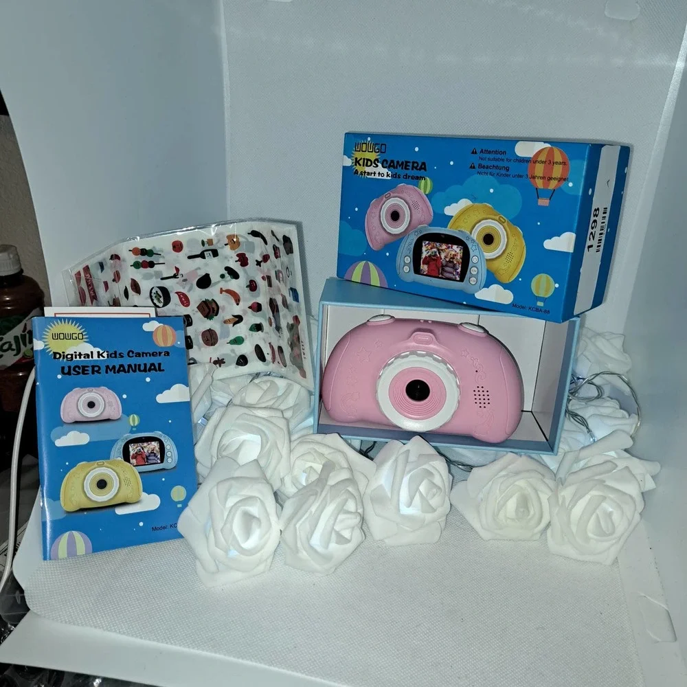 COPY - WOWGO Kids Digital Camera - 12MP Children's Camera with Large Screen NEW